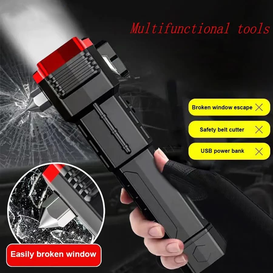 چراغ قوه اضطراری 8 کاره Torch — تصویر ۶