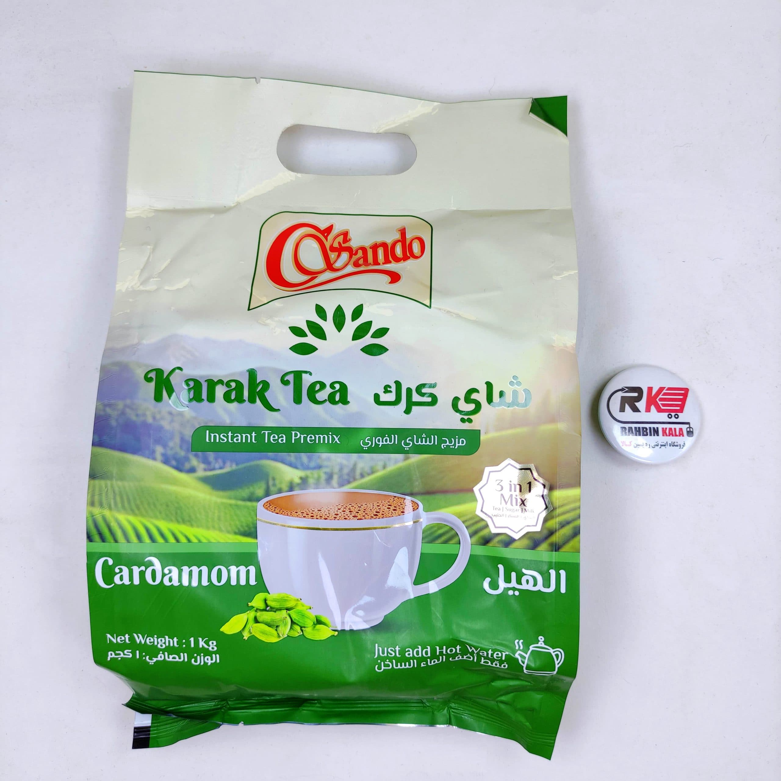 چای کرک طعم هل یک کیلویی ساندو