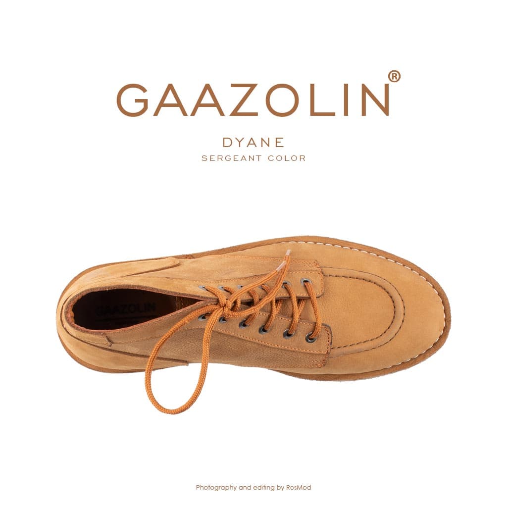 بوت ژیان گازولین نسکافه ای – GAAZOLIN Dyane Boots Sergeant — تصویر ۲