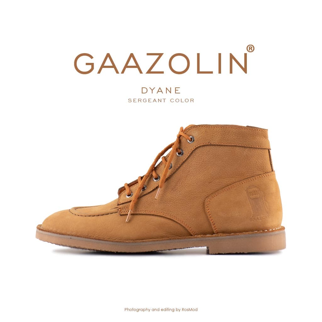 بوت ژیان گازولین نسکافه ای – GAAZOLIN Dyane Boots Sergeant