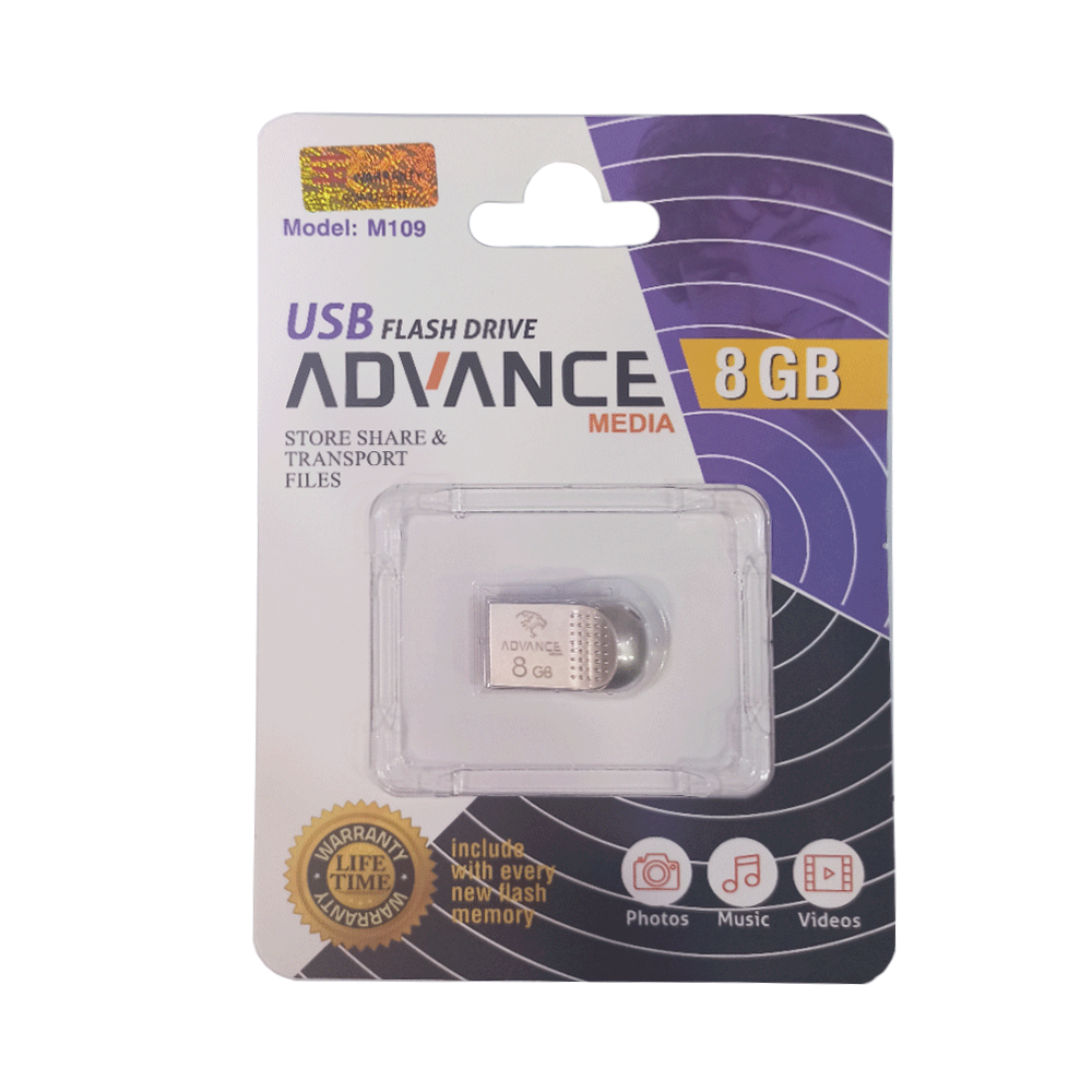 فلش مموری ادونس مدل Advance M109 ظرفیت 8 گیگابایت