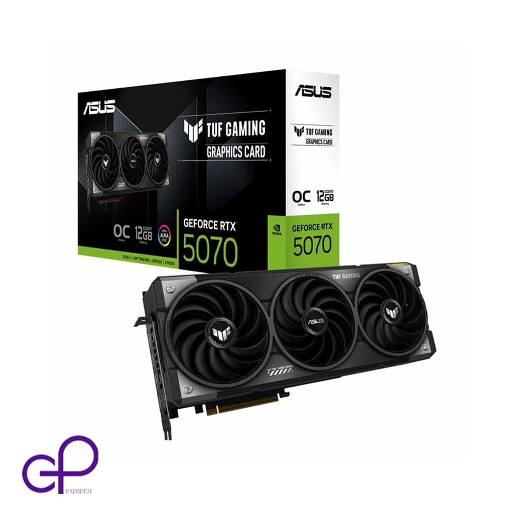 کارت گرافیک ایسوس مدل TUF Gaming RTX 5070 OC حافظه 12 گیگابایت — تصویر ۹