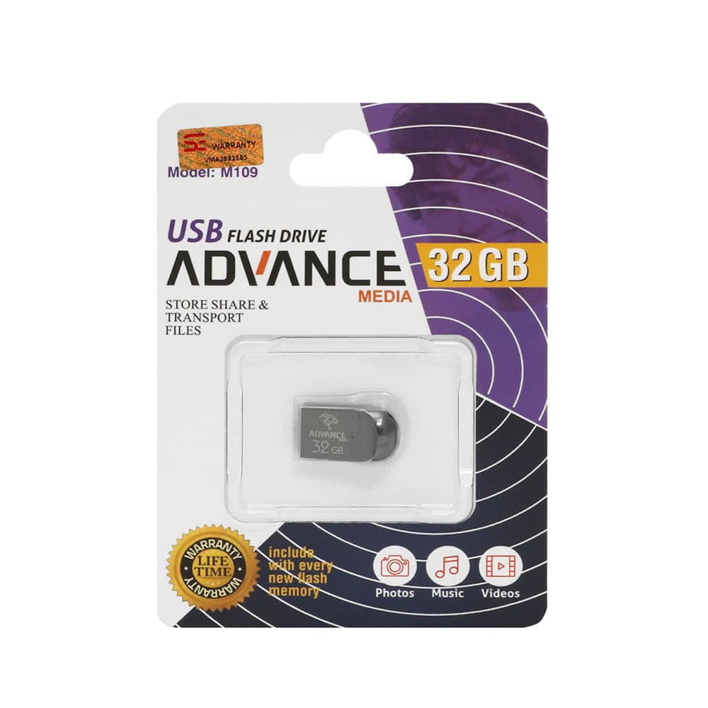 فلش مموری ادونس مدل Advance M109 ظرفیت 32 گیگابایت