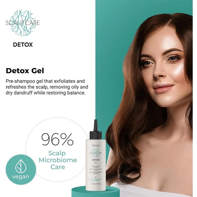 ژل لایه بردار کف سر Lakme مدل Teknia Scalp Care Detox حجم 150 میلی لیتر — تصویر ۷