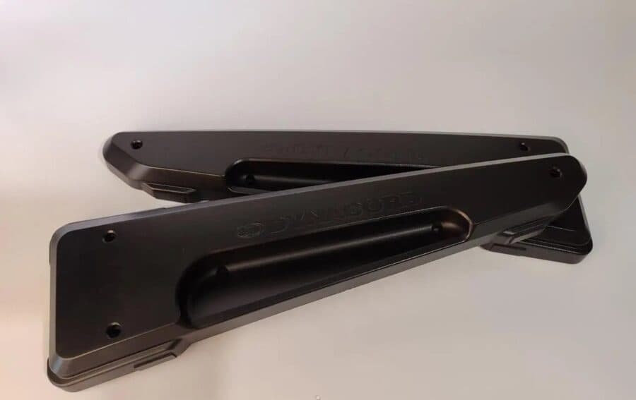 قاب و دسته بغل پاورمیکسر دایناکورد 1000 سری 3 اصلی DYNACORD 1000-3 Side frame and flap — تصویر ۲