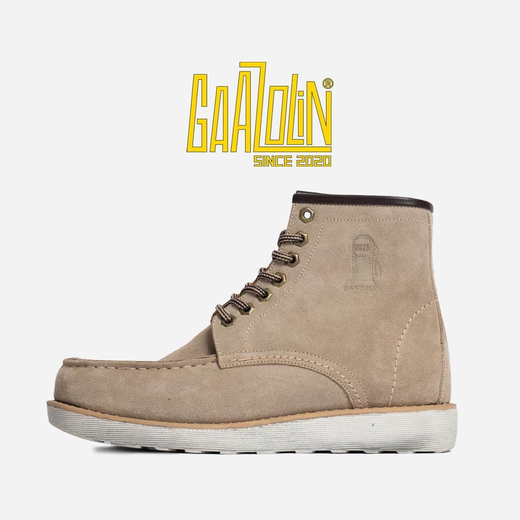 بوت گاراژ گازولین خاکی جیر – GAAZOLIN Garage Boots Wild Mushrooms S
