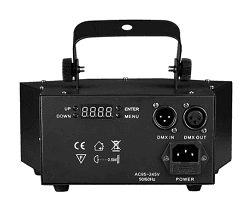رقص نور لیزری شکل ساز 12 خروجی 12eyes RGB laser disco light stage — تصویر ۵