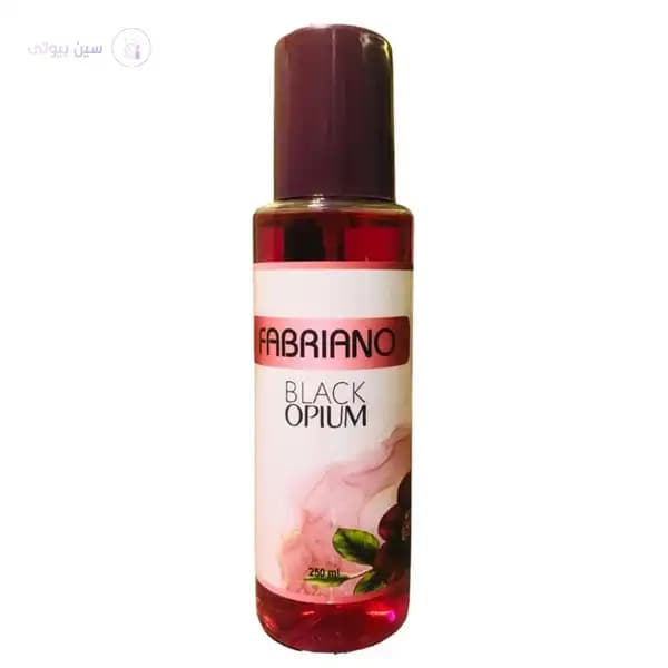 بادی اسپلش زنانه فابریانو مدل BLACK OPIUM