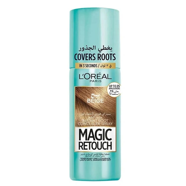 اسپری رنگ مو Loreal مدل Magic Retouch حجم 75 میلی لیتر