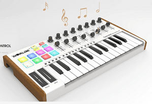 میدی کنترلر مینی WORLDE midi controler TUNA MINI