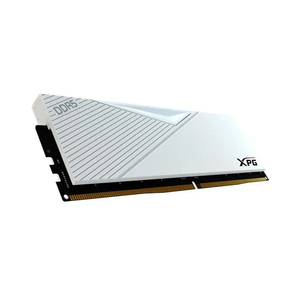 رم دسکتاپ دو کاناله ای دیتا مدل XPG LANCER WHITE 16Gx2 5200MHz CL38 DDR5 ظرفیت 32 گیگابایت استوک — تصویر ۳