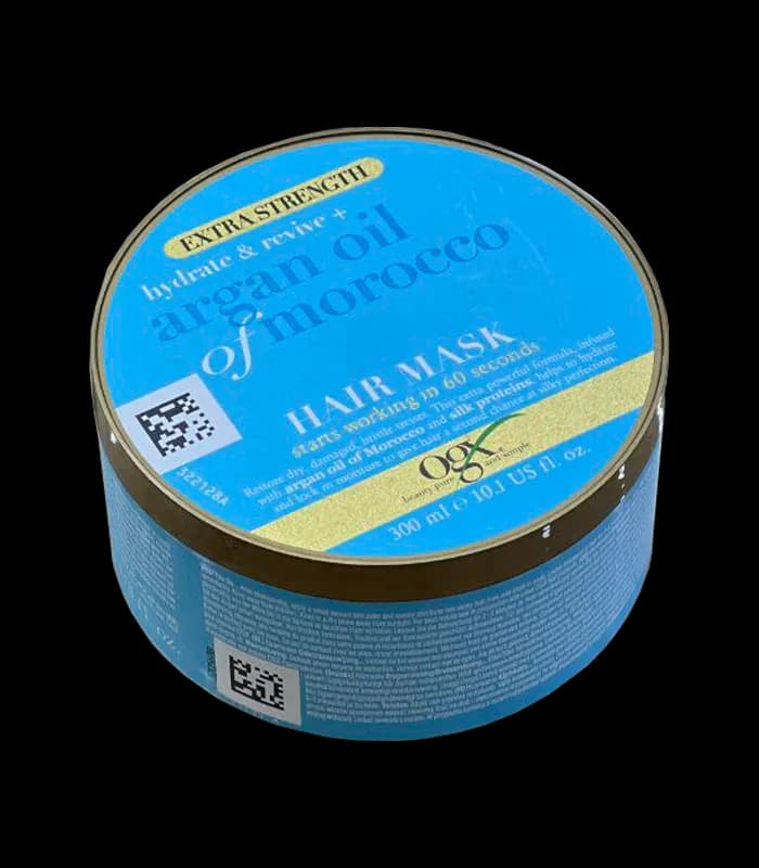 ماسک مو آرگان اویل مراکشی morocco، آبرسان و نرم‌کننده موهای خشک و آسیب‌دیده 168 گرم OGX