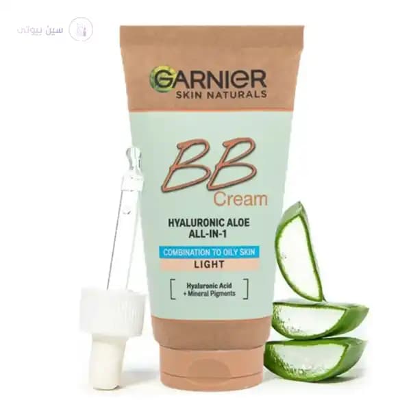 بی بی کرم آبرسان پوست مختلط تا چرب Hyaluronic Aloe لایت (Light) — تصویر ۲