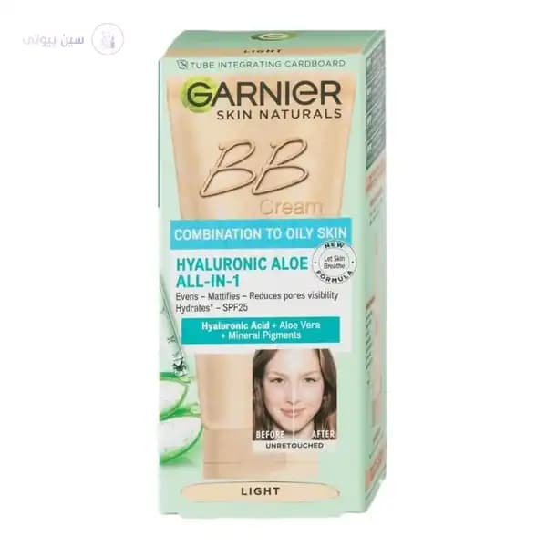 بی بی کرم آبرسان پوست مختلط تا چرب Hyaluronic Aloe لایت (Light) — تصویر ۳