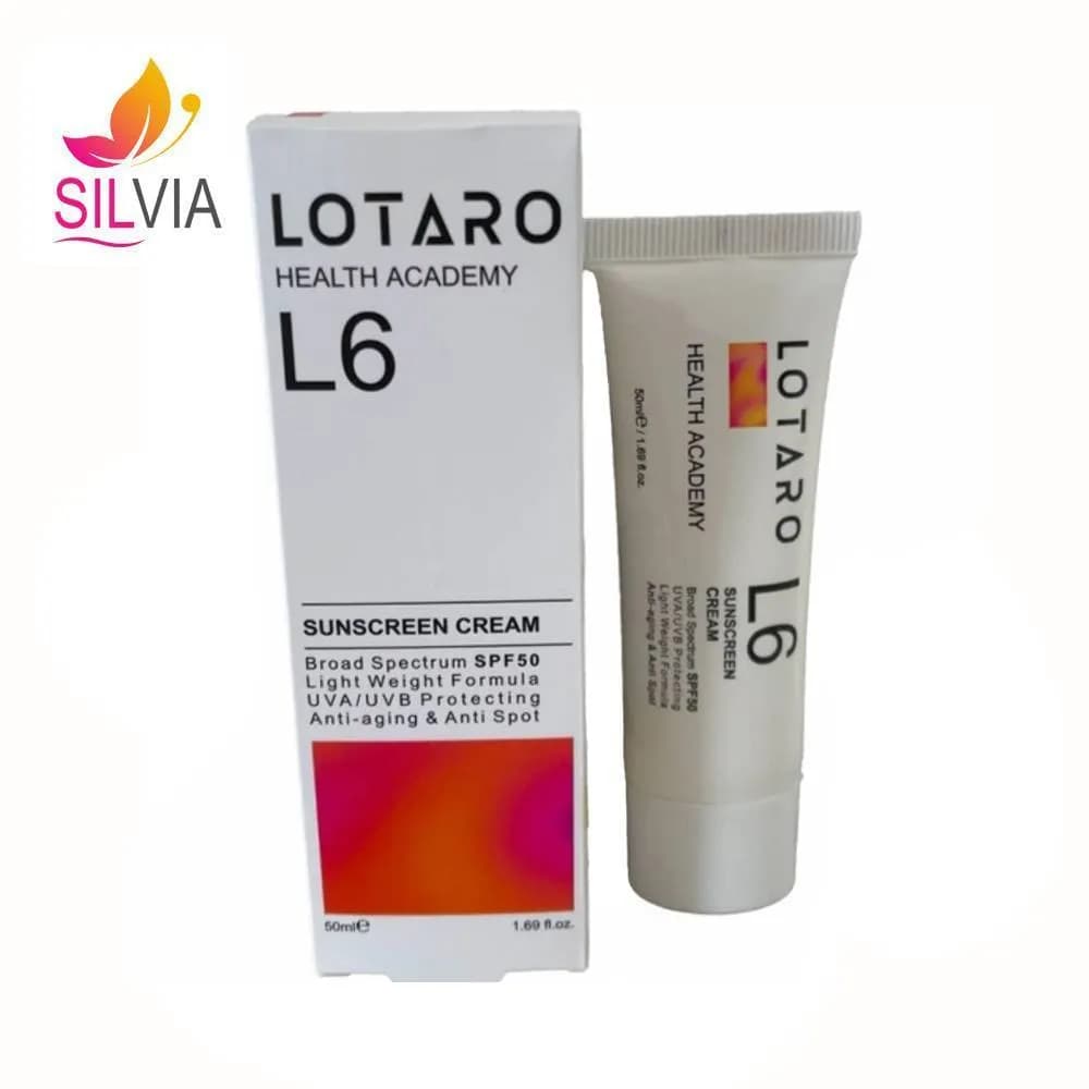 کرم ضد آفتاب SPF50 پوست دارای چروک های سطحی لوتارو 50 میل — تصویر ۲