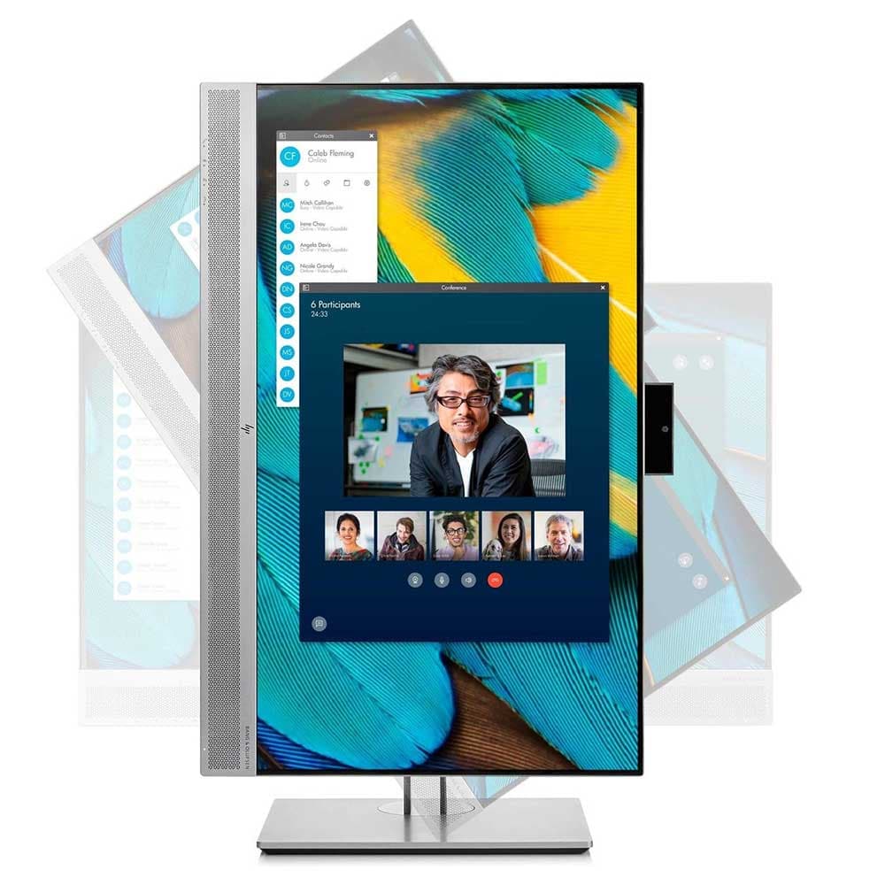 مانیتور استوک اچ پی مدل EliteDisplay E243M (24 اینچ اسپیکر دار) — تصویر ۳