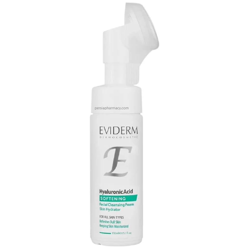 فوم شستشوی صورت هیالورونیک اسید اویدرم EVIDERM