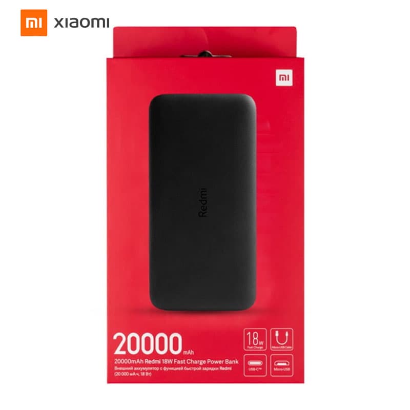 پاور بانک شیائومی 2۰۰۰۰ میلی آمپر redmi + (گارانتی طلایی) — تصویر ۶