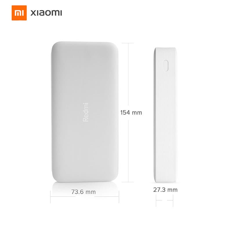 پاور بانک شیائومی 2۰۰۰۰ میلی آمپر redmi + (گارانتی طلایی) — تصویر ۵