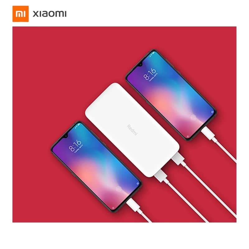 پاور بانک شیائومی 2۰۰۰۰ میلی آمپر redmi + (گارانتی طلایی) — تصویر ۲