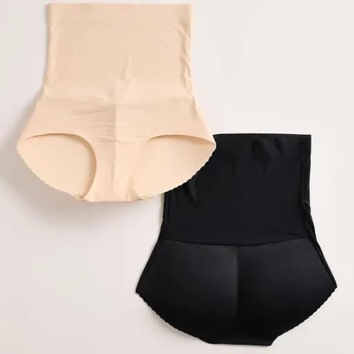 شورت پروتز دار زنانه اسلیپ طرح لیزری MZM 189 — تصویر ۳