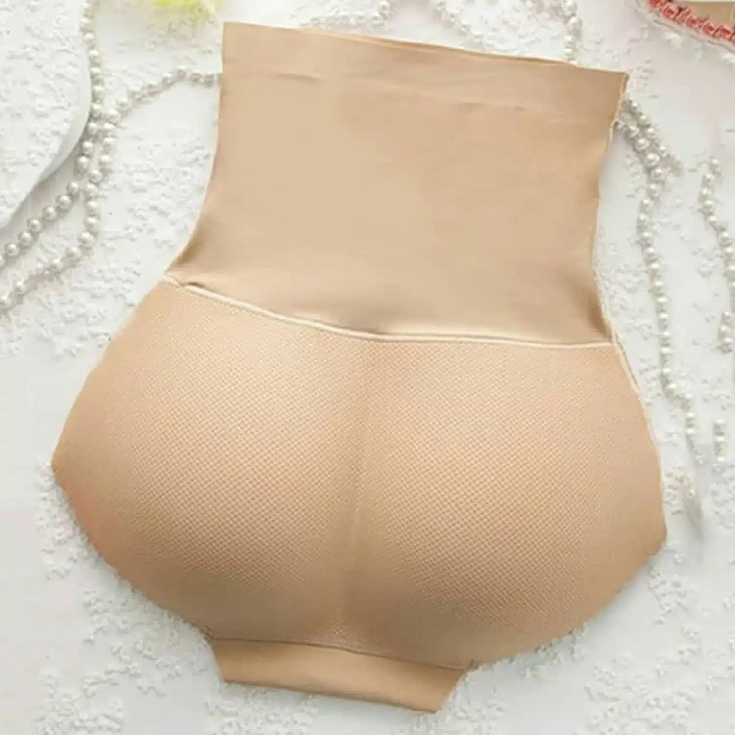 شورت پروتز دار زنانه اسلیپ طرح لیزری MZM 189 — تصویر ۴
