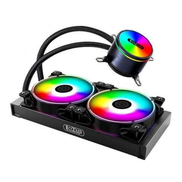 خنک کننده پردازنده پی سی کولر مدل GI-CX240 ARGB