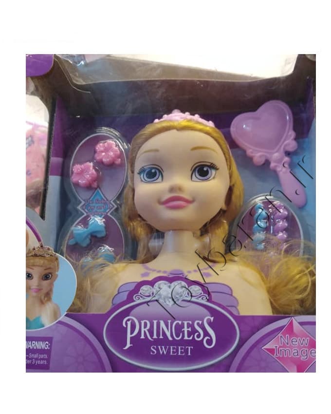 عروسک نیم تنه آرایشی پرنسس