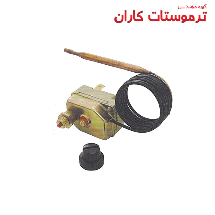 ترموستات تکبان VA90 دنباله دار ۹۰ درجه ۲ فیش
