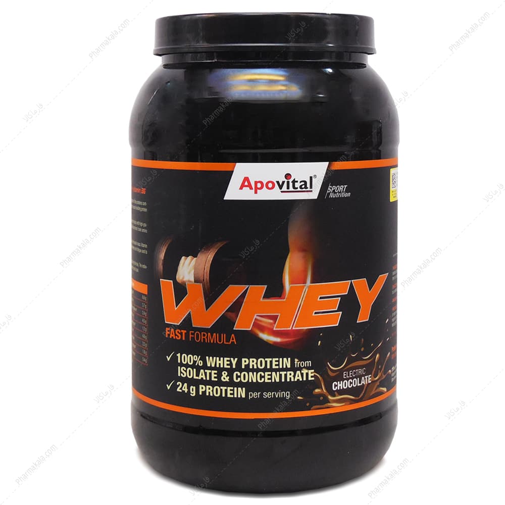 پودر وی پروتئین شکلاتی آپوویتال 1000g