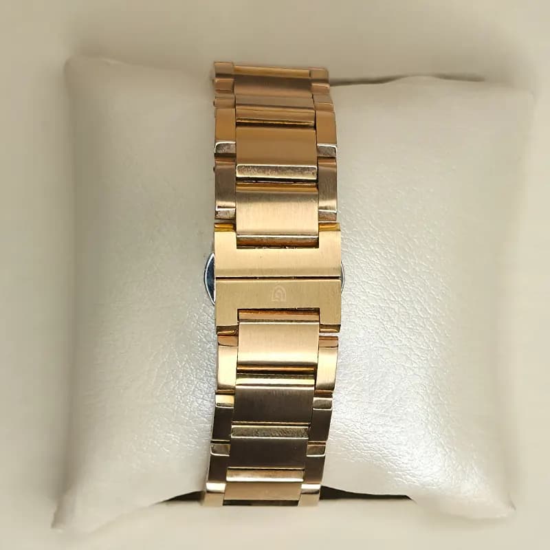 ساعت مچی عقربه ای مردانه ویگور رزگلد قهوه ای مدل V5624-4 — تصویر ۷
