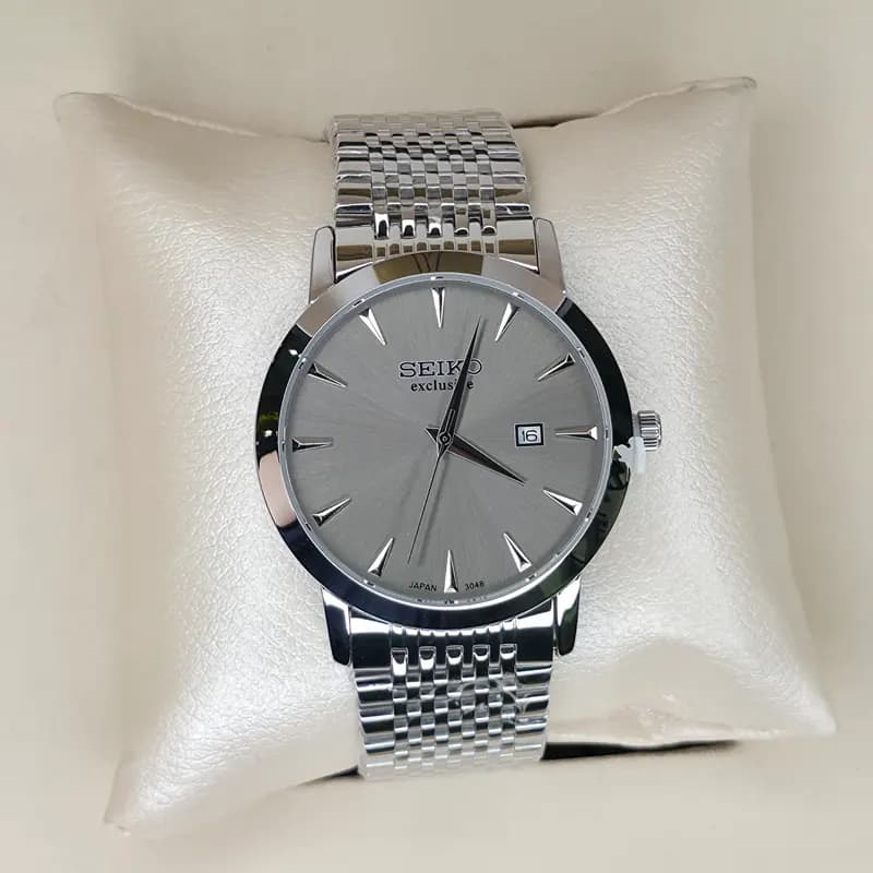 ساعت مچی مردانه سیکو اکسکلوسیو اورجینال ژاپن نقره ای مدل 3048G — تصویر ۳