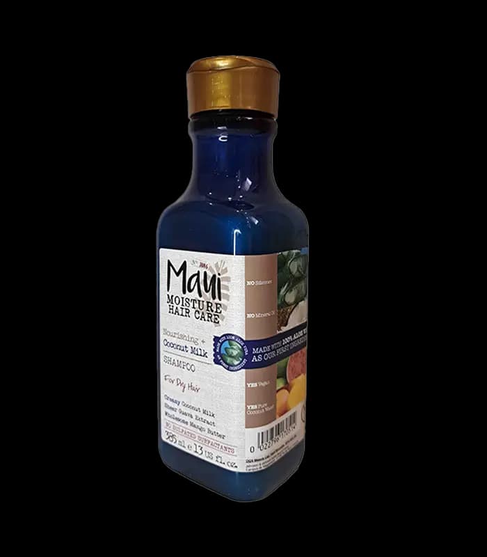 شامپو بدون سولفات حاوی روغن نارگیل و عصاره آلوئه ورا مناسب موهای خشک (385 میل) مائویی – Maui