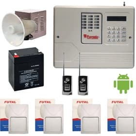 دزدگیر اماکن پایرونیکس مدل P70 پکیج کامل با ۴ چشمی — تصویر ۲