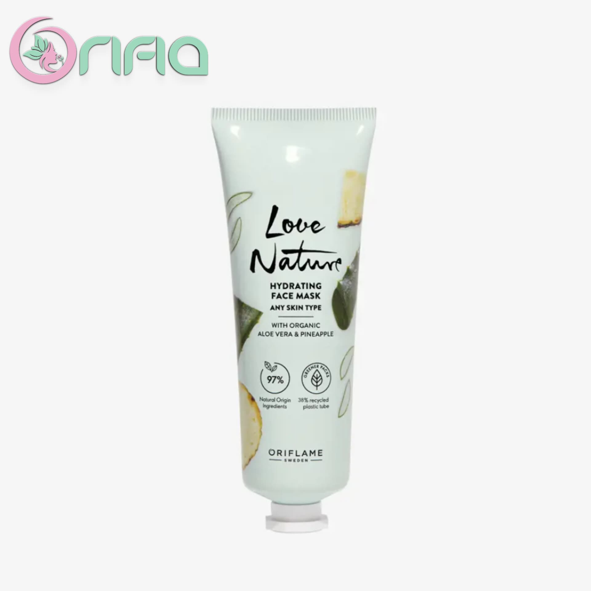 ماسک آبرسان صورت آلوئه ورا و آناناس لاونیچر اوریفلیم 46072