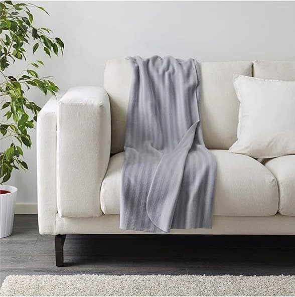 پتو مسافرتی ایکیا مدل VITMOSSA سایز 120×160 سانتیمتر کد 2276 — تصویر ۶