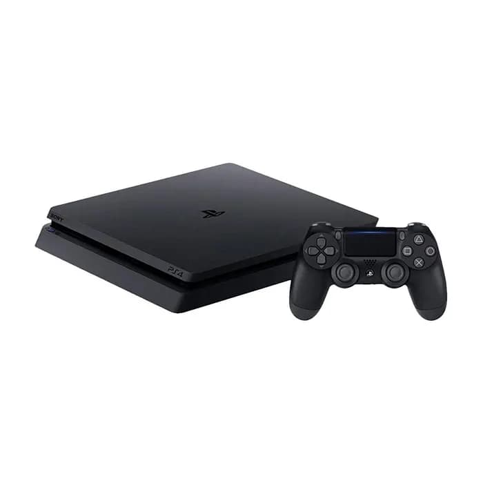 کنسول بازی PlayStation 4 Slim دیجیتال ظرفیت 500 ریجن آسیا مدل CUH-2100A B01 jet black + گارانتی 18 ماهه شرکتی — تصویر ۴