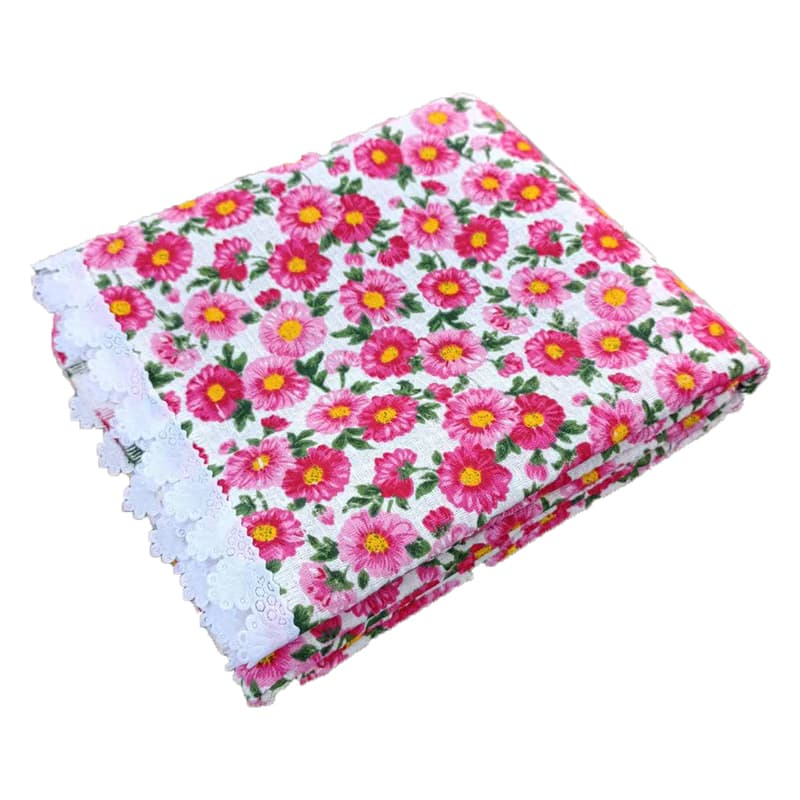 رومیزی اسپی توره مدل گل ریز سایز 150×150 سانتی‌متر