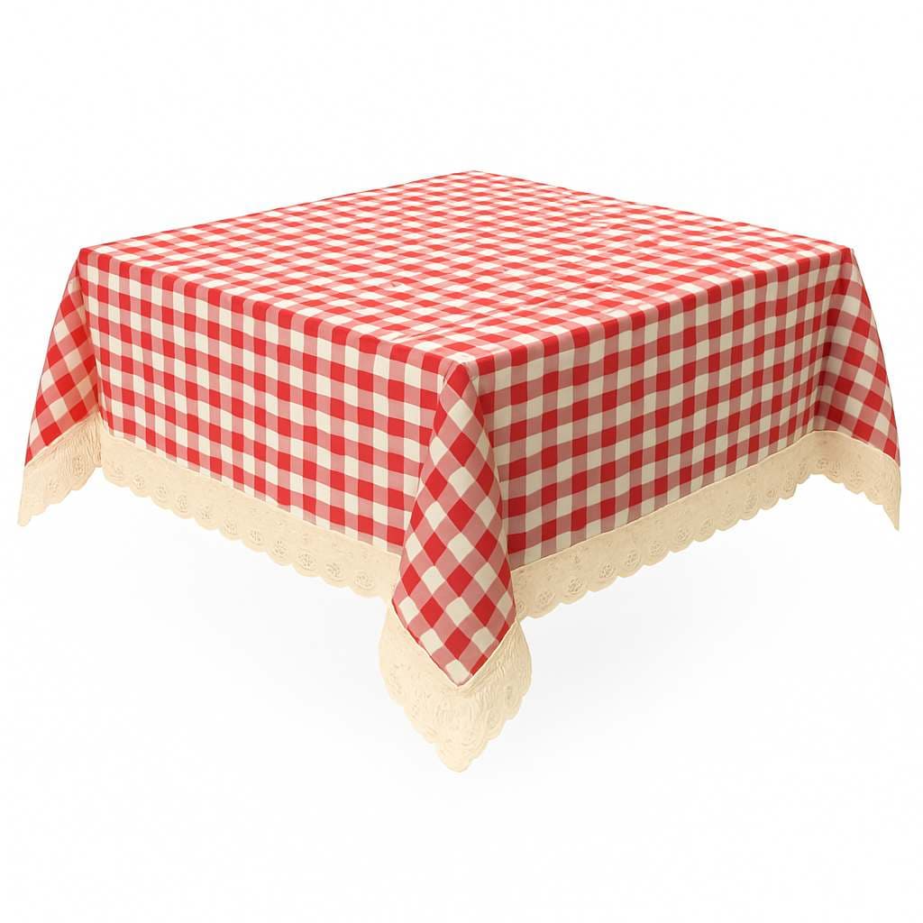 رومیزی مدل چهارخانه سایز 200×150 سانتی‌متر