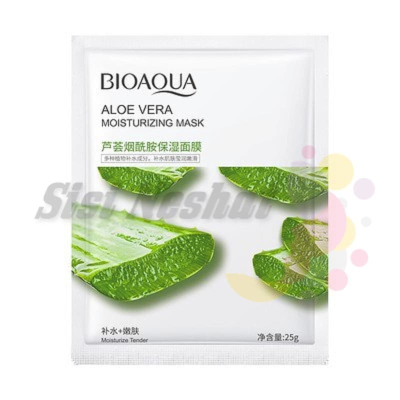 ماسک ورقه ای صورت آلوئه ورا بیوآکوا Bioaqua