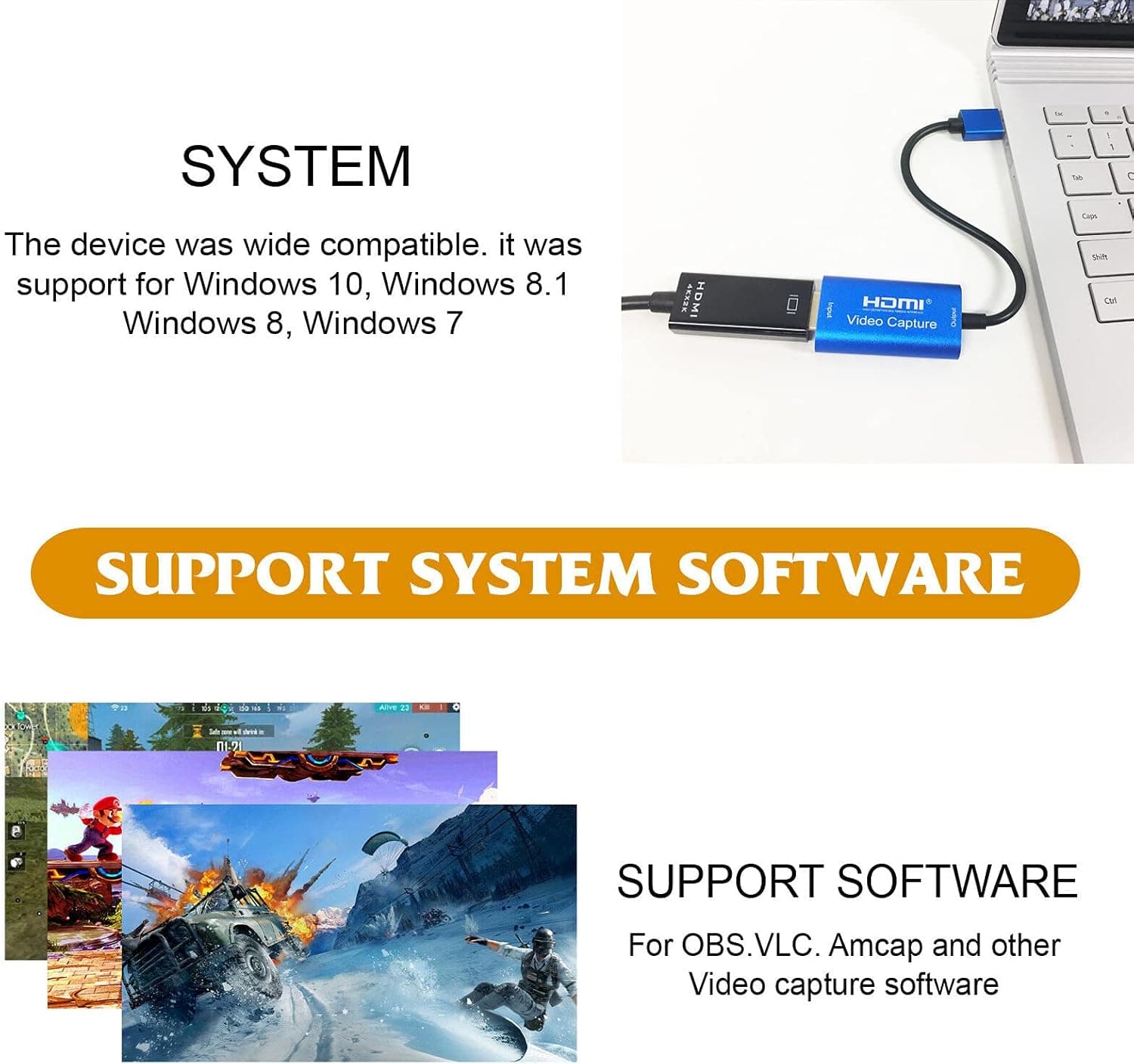 کپچر HDMI به TYPE Cمدل HDTV — تصویر ۴