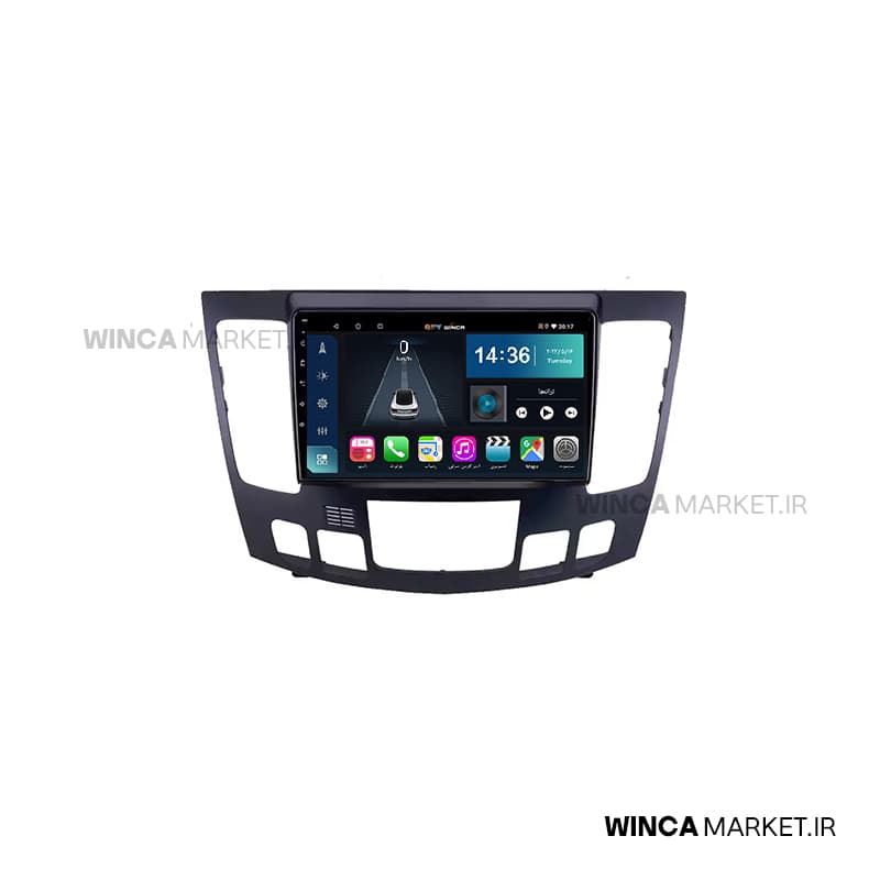 مانیتور هیوندای سوناتا ان اف NF (۲۰۰۸ تا ۲۰۰۹) سری S500 BLU-RAY مدل GM855 برند وینکا WINCA