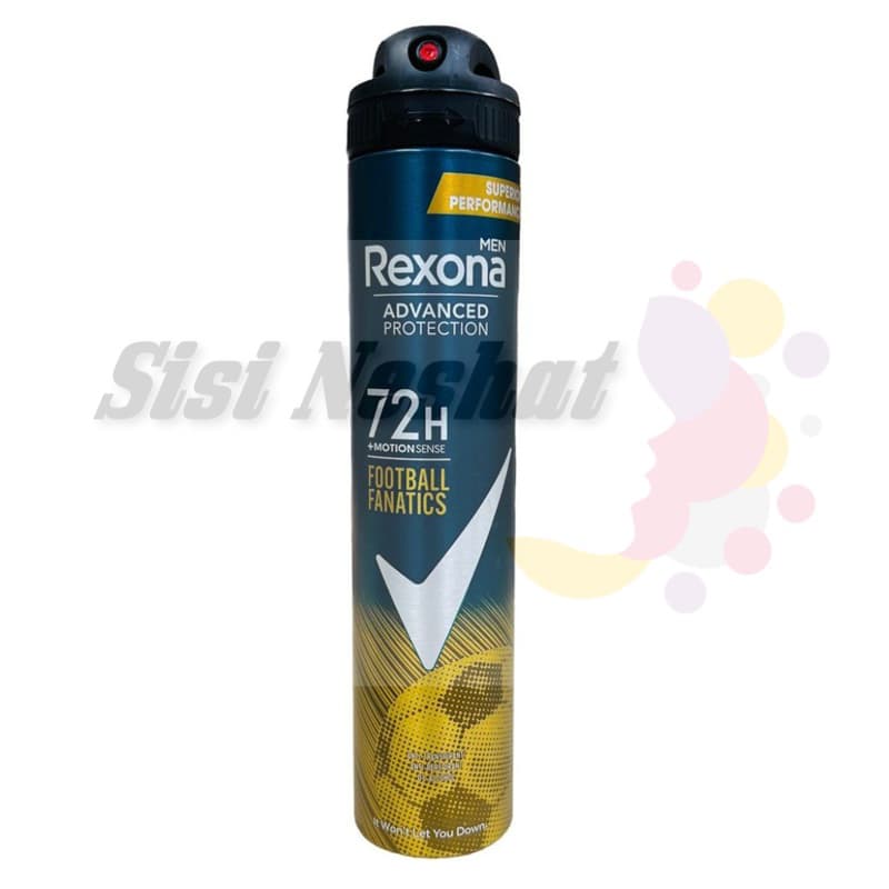 اسپری ضد تعریق مردانه فوتبال فنتستیک رکسونا Football Fanatics Rexona