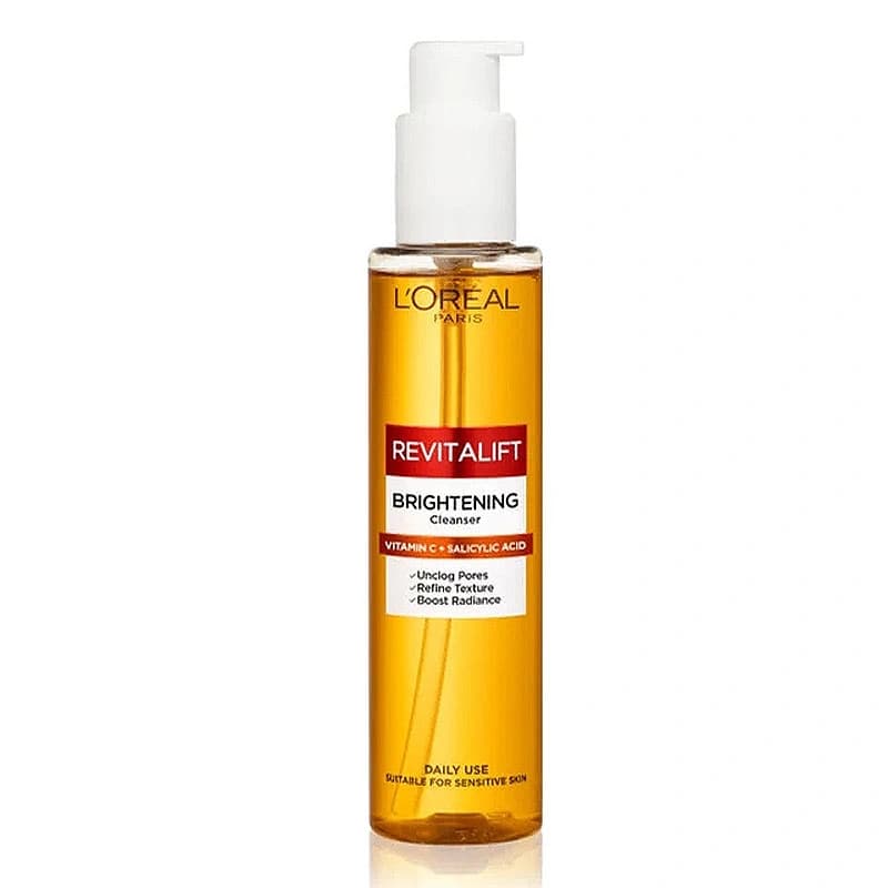 ژل شستشو صورت لورال روشن کننده رویتالیفت Loreal Revitalift