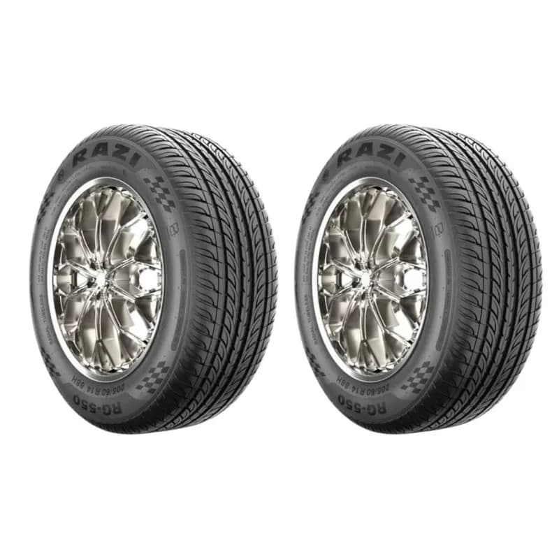 لاستیک خودرو رازی تایر مدل RG550 سایز 195/65/15 تولید سال 2025 – 2 حلقه — تصویر ۳