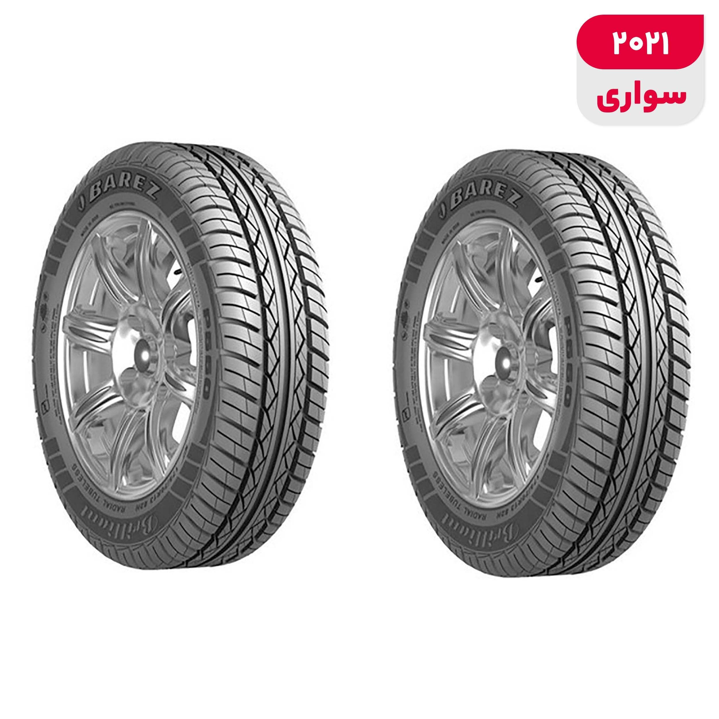 لاستیک خودرو رادیال بارز مدل P660 با کاربری سواری و سایز رینگ 13 اینچ، فاق 60 درصد پهنا و پهنای 175 میلی‌متر، شاخص تحمل وزن 77 و شاخص سرعت H (حداکثر سرعت 210 کیلومتر بر ساعت)، ساخت ایران، دارای تایر ت