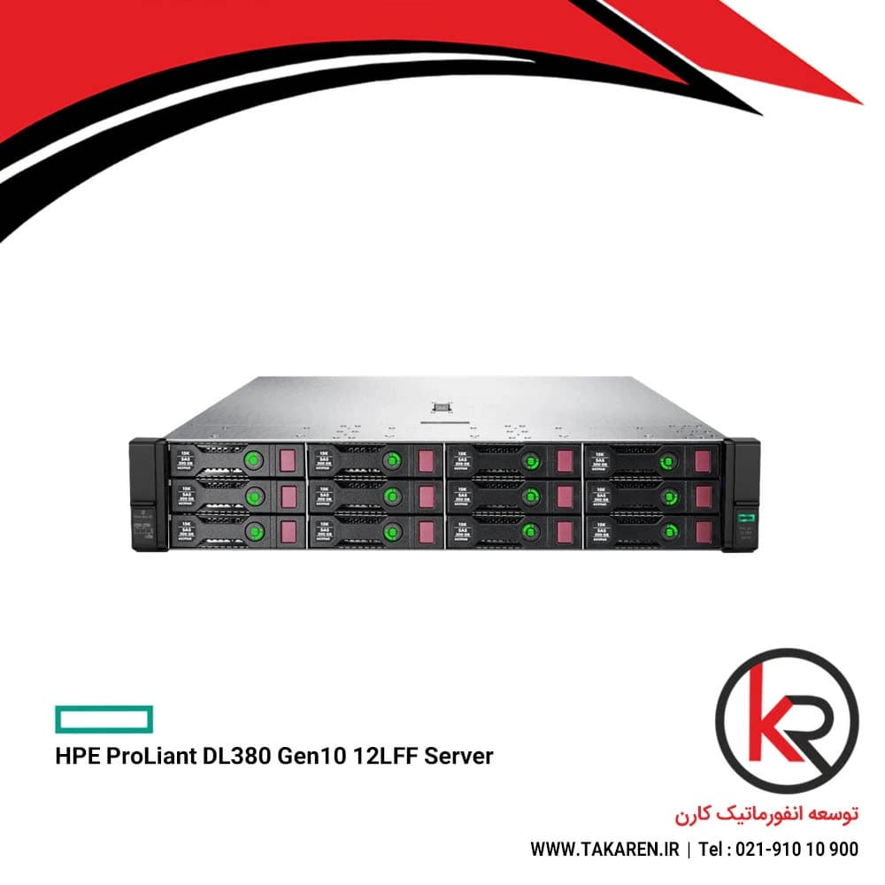 سرور اچ پی SERVER HPE DL380 GEN10 12LFF — تصویر ۳