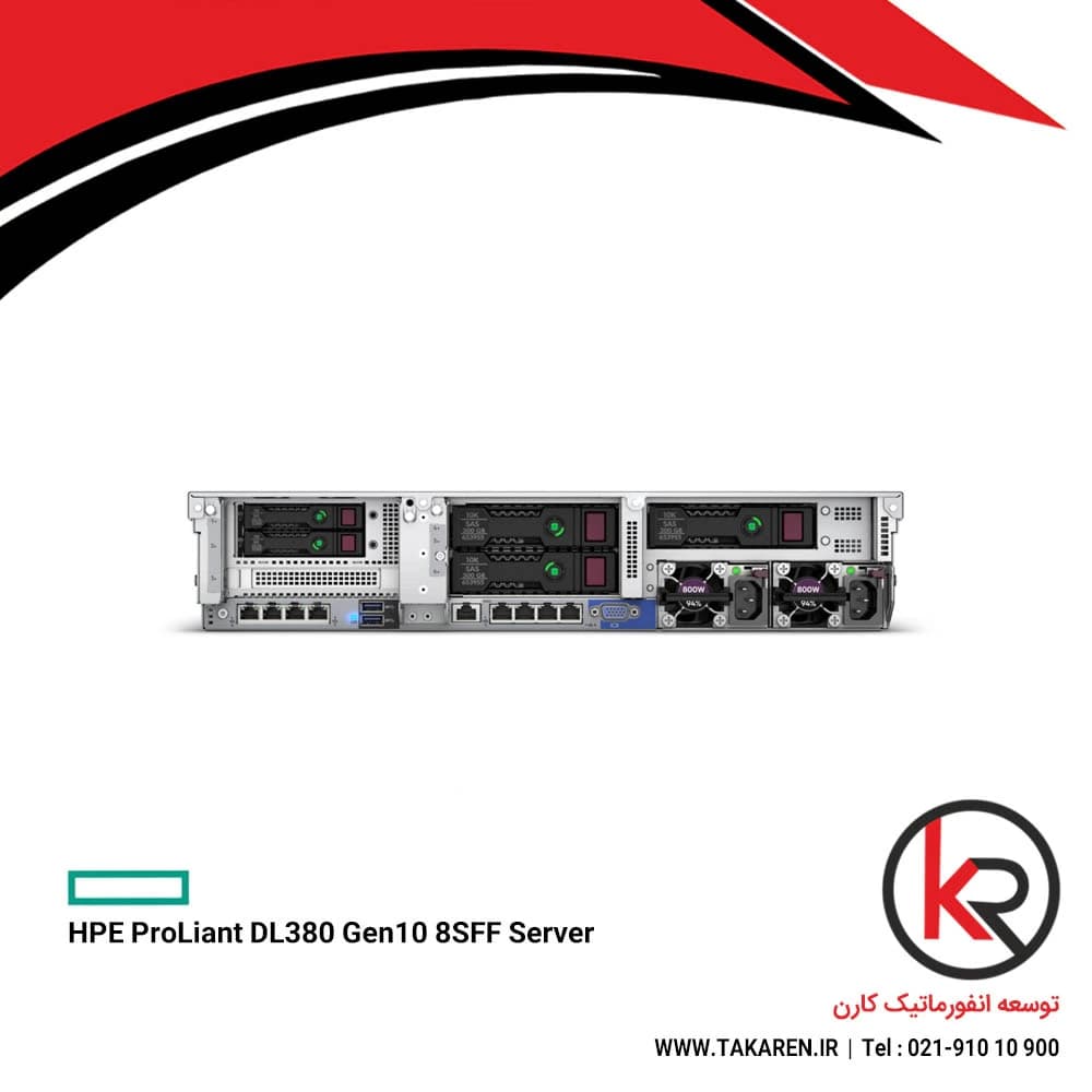 سرور اچ پی SERVER DL380 GEN10 8SFF — تصویر ۲