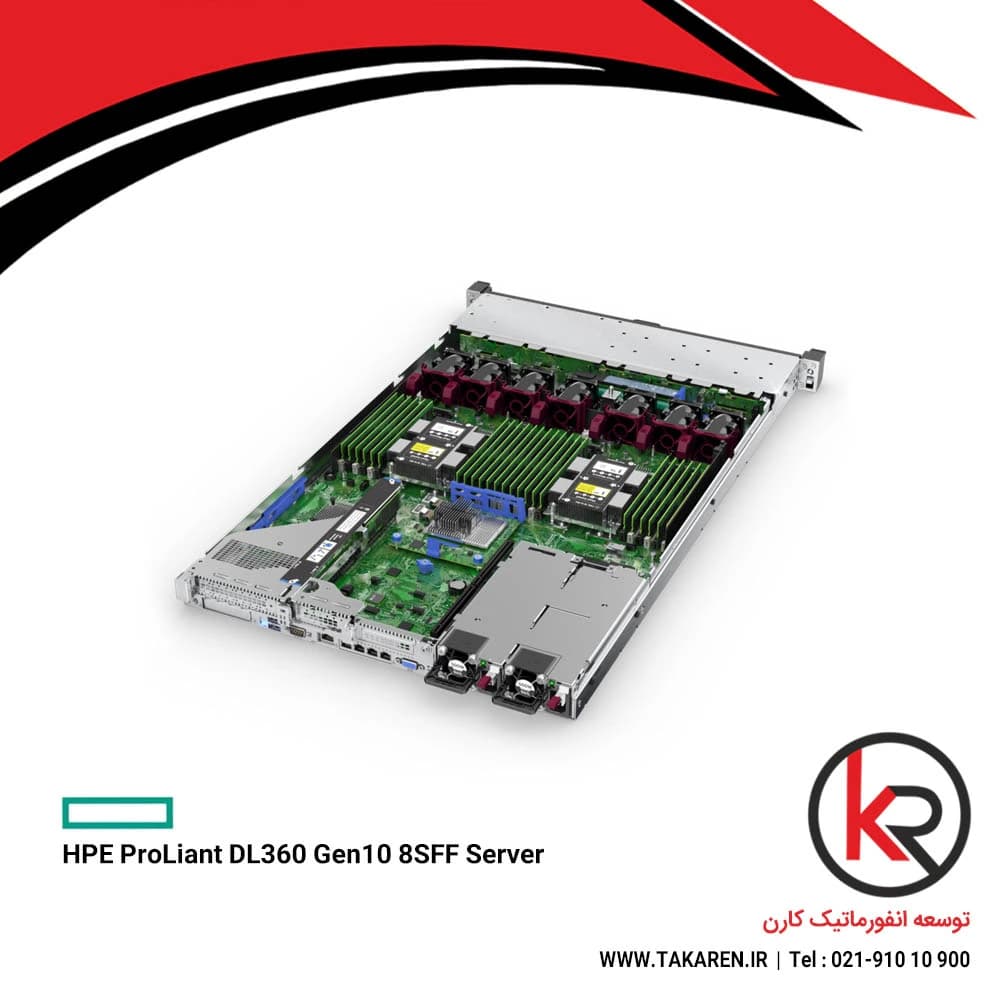 سرور اچ پی SERVER HPE DL360 GEN10 8SFF
