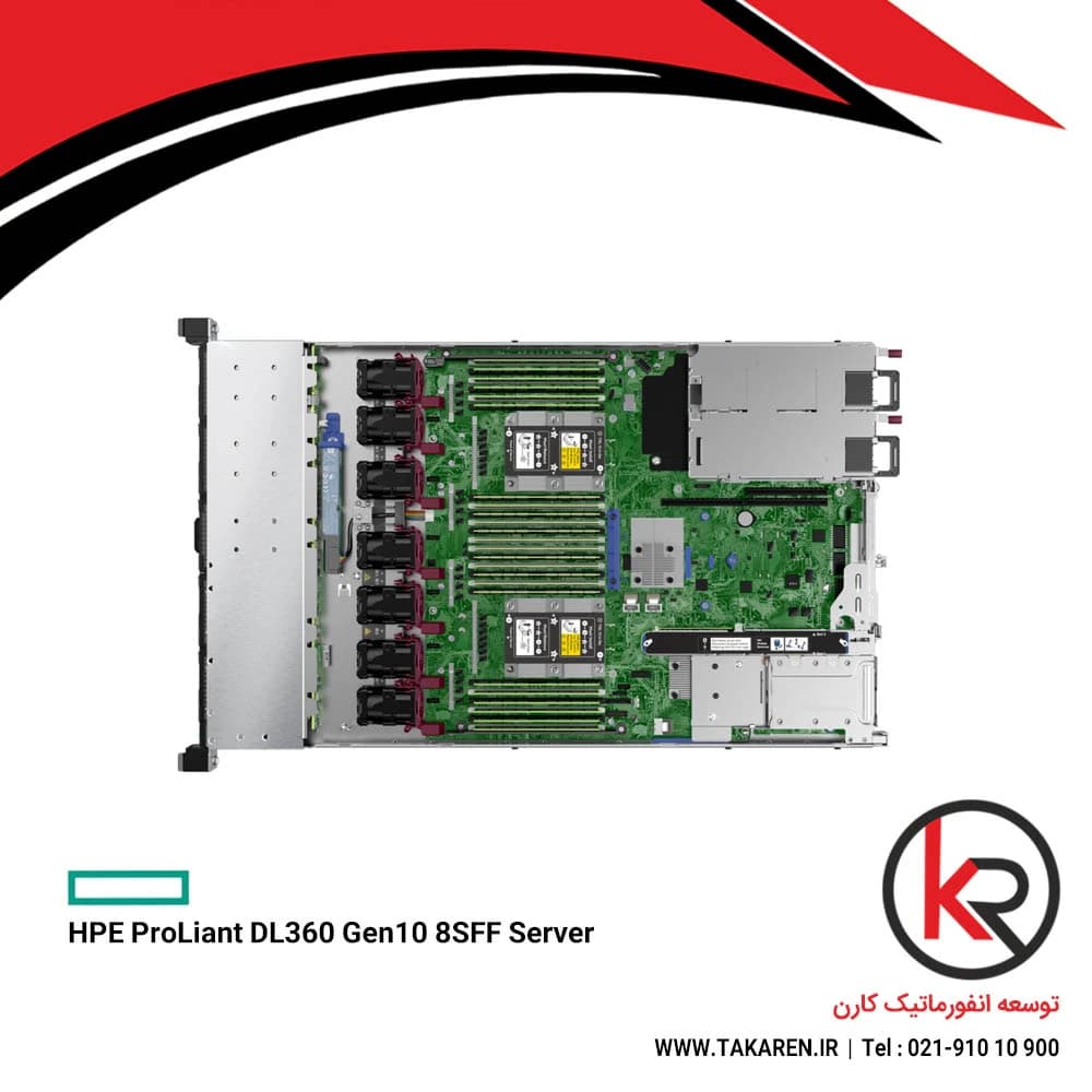 سرور اچ پی SERVER HPE DL360 GEN10 8SFF — تصویر ۲